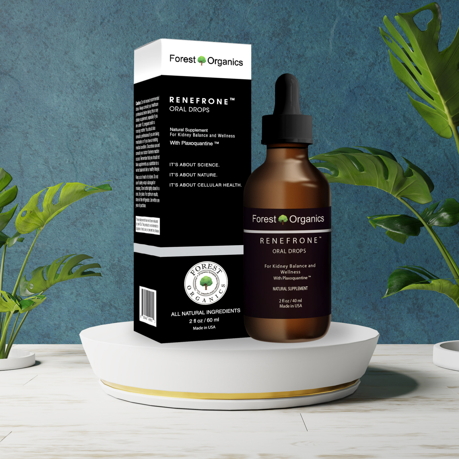 Kidney Health Support Supplement Kidney Detox Drops & Support Kidney Function