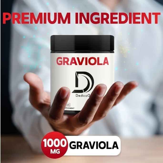 Pure Graviola Soursop Capsules Organic – 1000Mg Per Serving 60 Count………256
