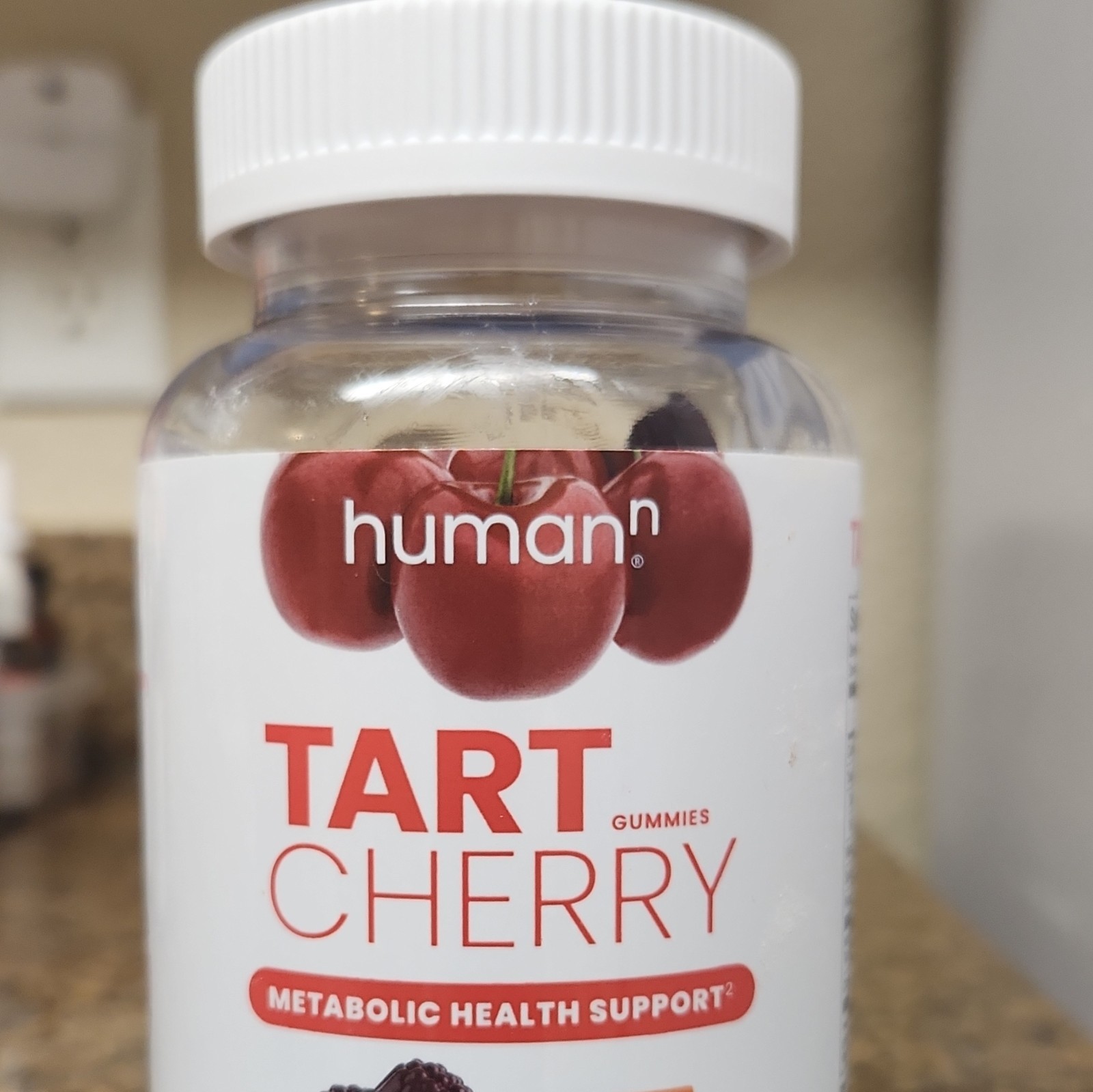 humanN Tart Cherry Gummies Metabolic Support 60 Ct Exp 09/2026