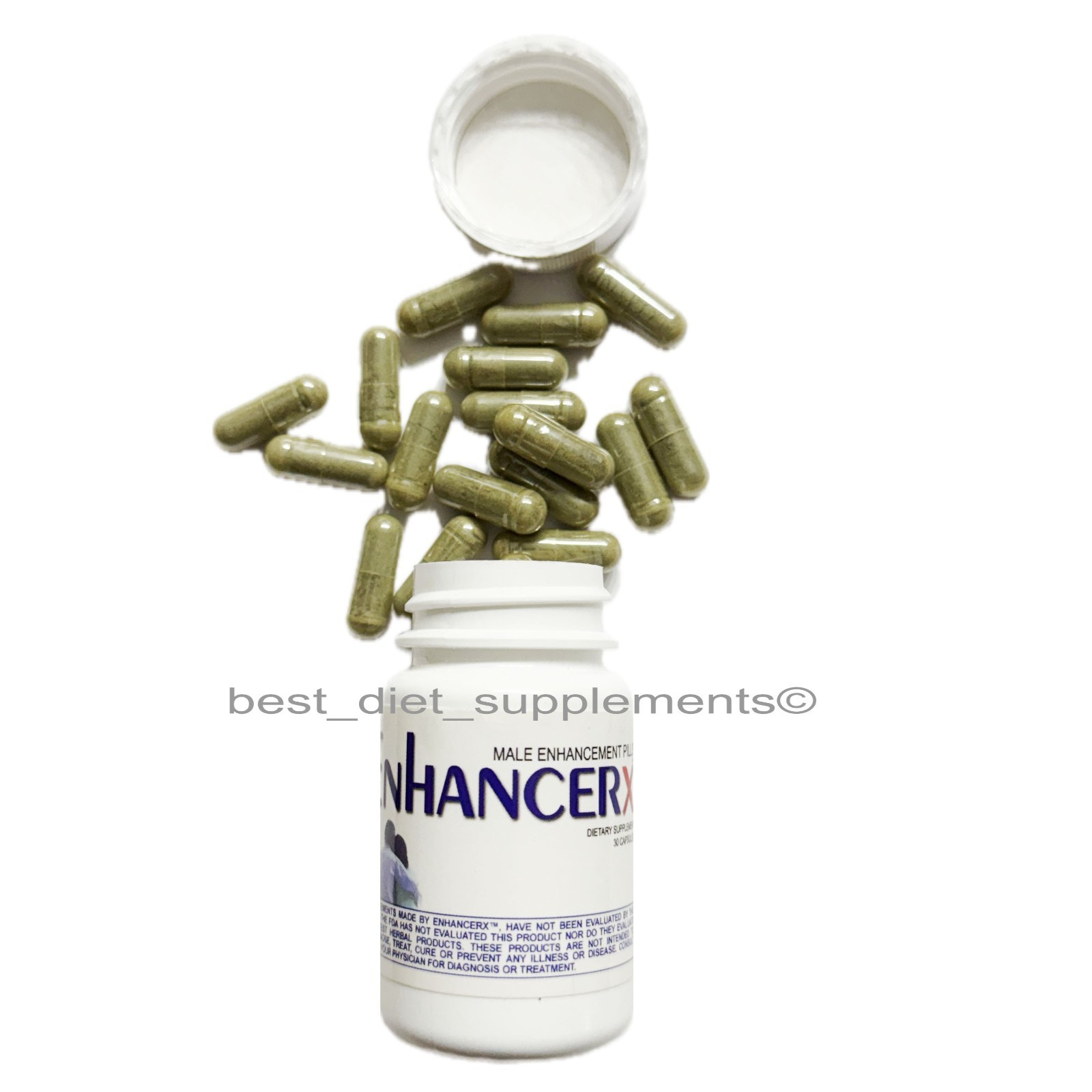 ENHANCERX ENHANCE RX MALE ENHANCEMENT PILLS BIGGER SIZE SEXUAL ENERGY 30 CAPS