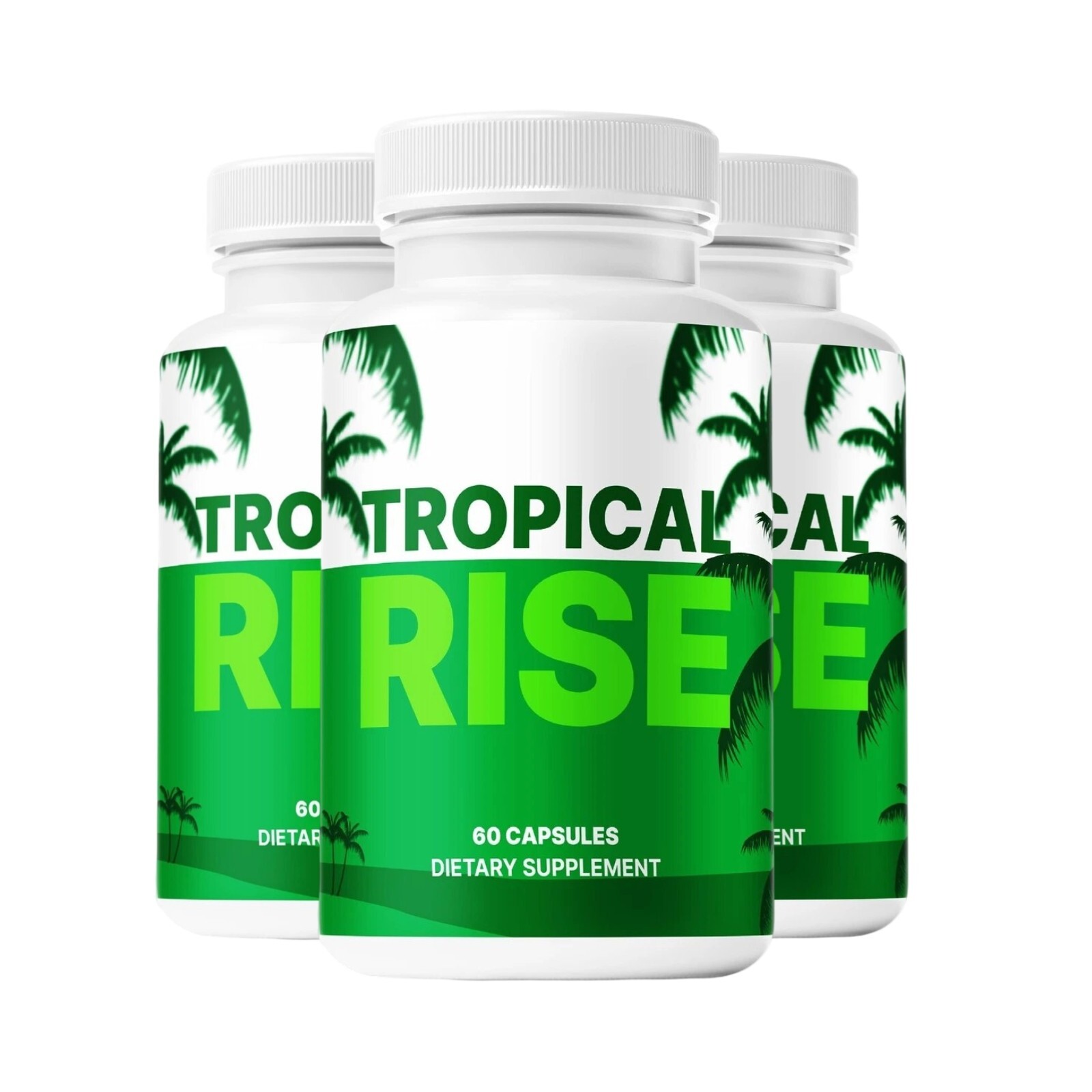3-Pack Tropical Rise Capsules, TropicalRise for Male Performance – 180 Capsules