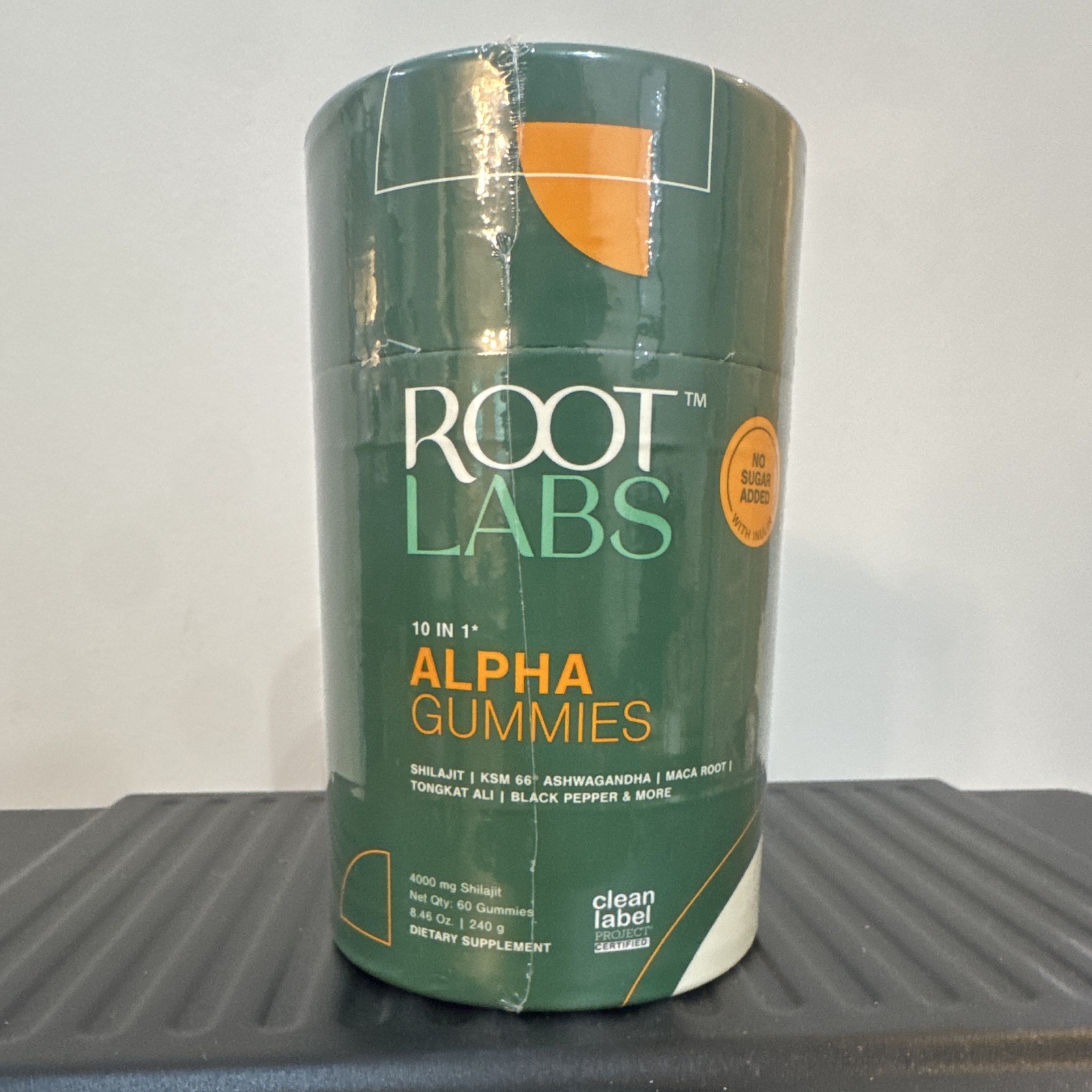 ROOT LABS Alpha Gummies 10 in 1 No Sugar Added Vegan Non-GMO Tamarind 60