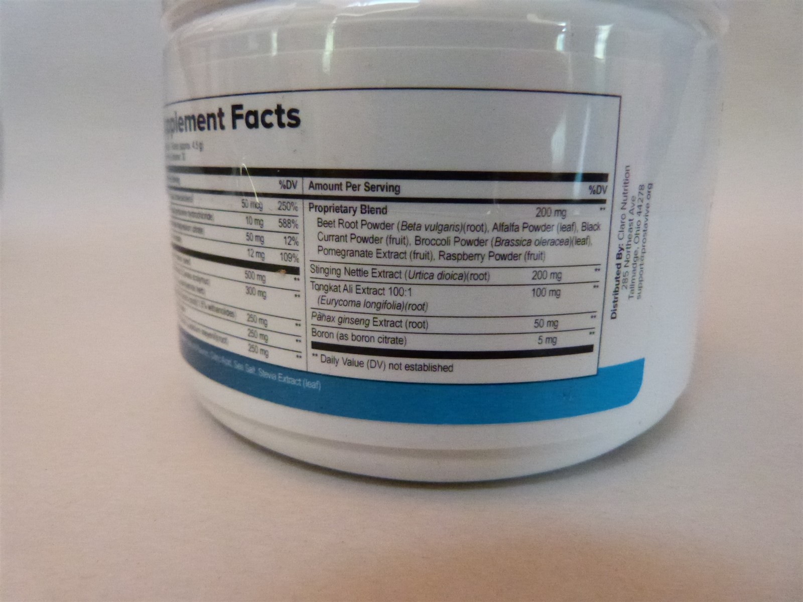 ProstaVive 4.76 oz 2100mg Powder Drink to Support Prostate Health 08/2026