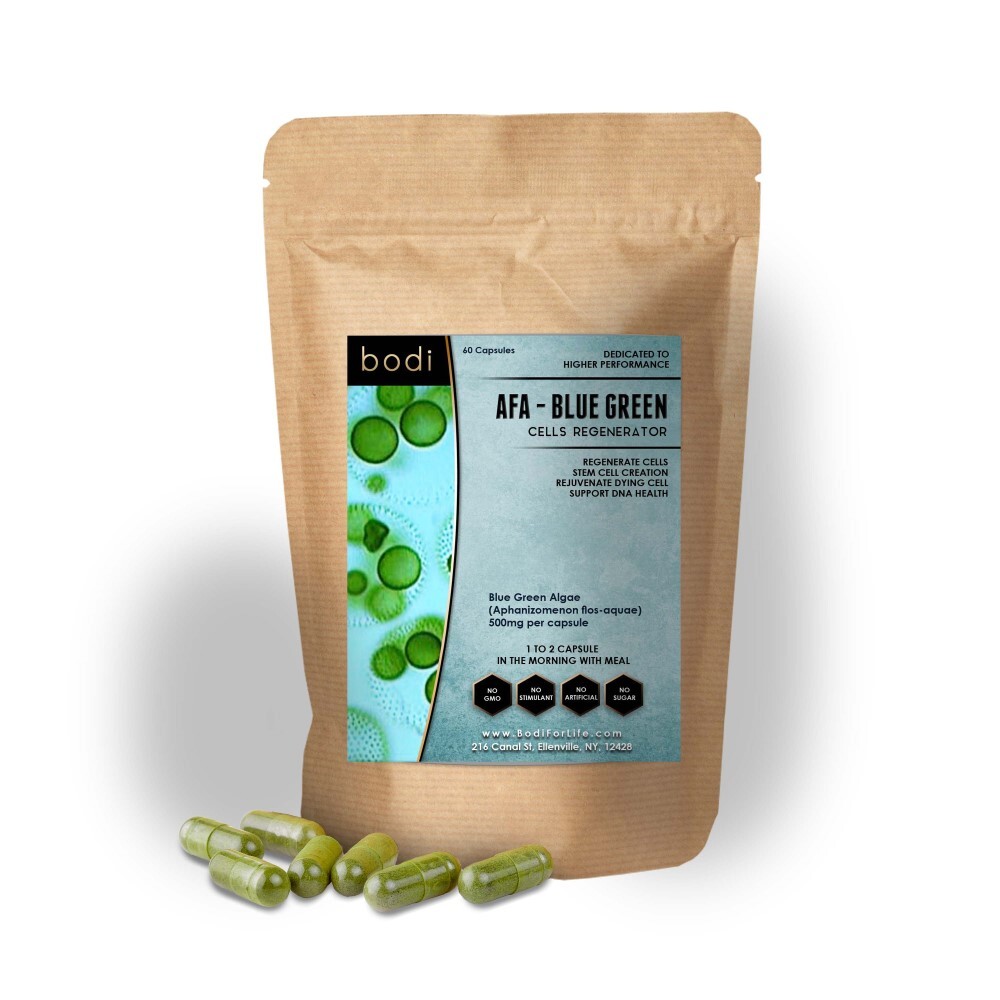 AFA – Blue Green Algae Capsules | 60 Capsules | 100% Pure Natural Hand Crafted