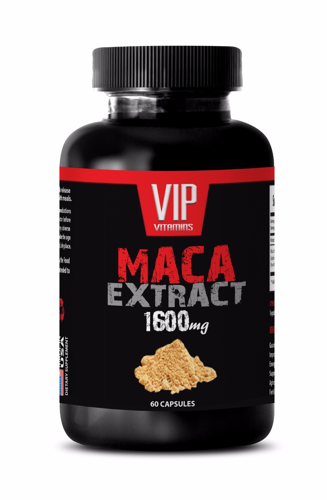 Sexual Life – PREMIUM MACA Complex 1600 MG – Healthy Relationship – 1 Bottle