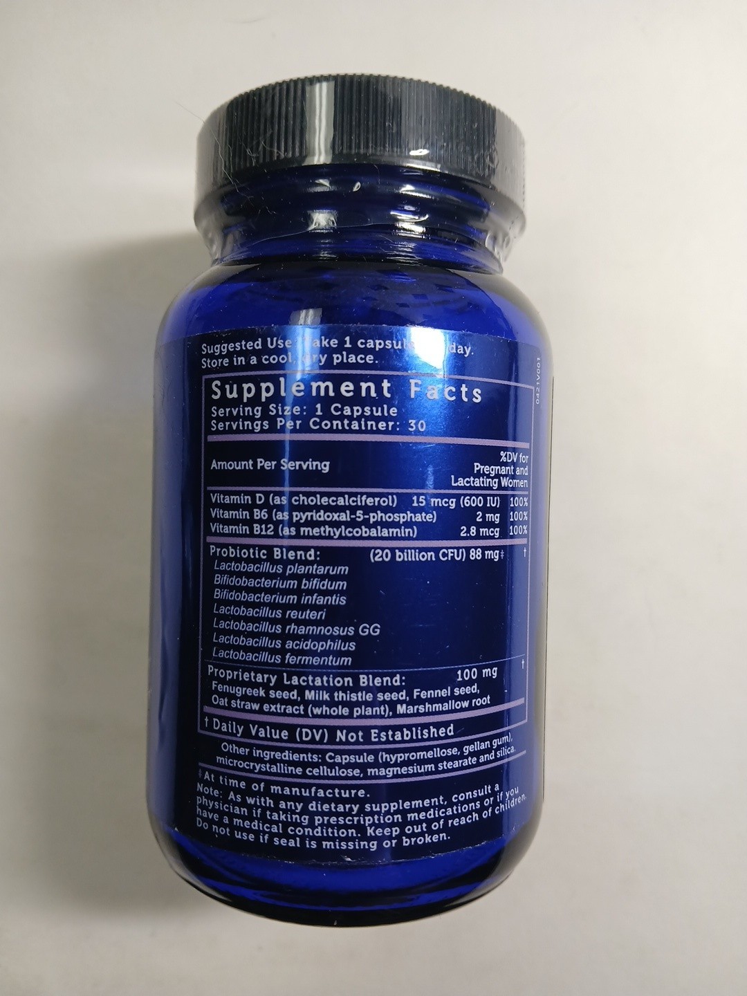 Love Bug Postnatal Probiotic 20 Billion CFU 30 Capsules Exp. 9/2026
