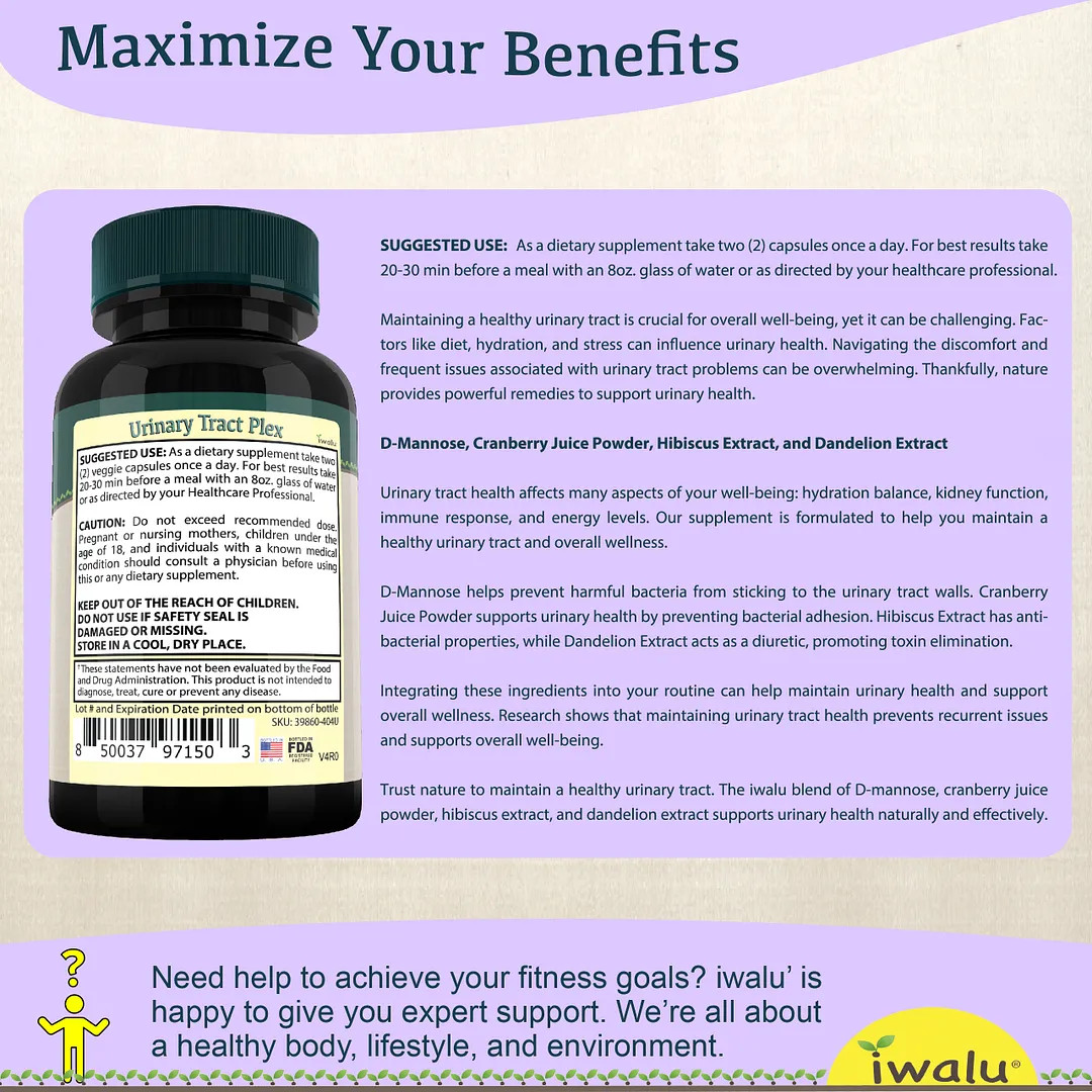 Control de venta libre para la salud urinaria | Mejora Suplemento ENVIO GRATIS