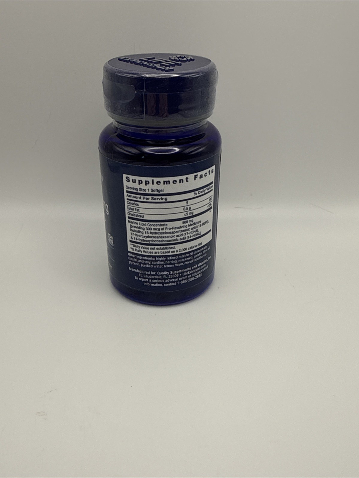 Life Extension PRO-RESOLVING MEDIATORS 30 Softgels Exp 2/27