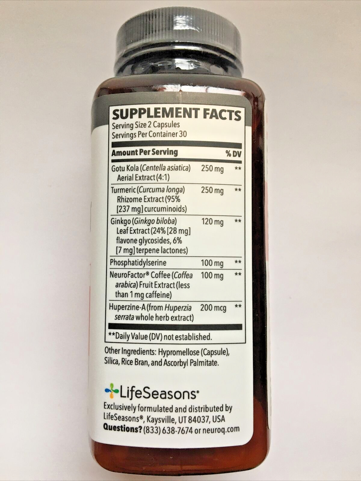 SALE NeuroQ Memory & Focus Extra Strength 60 Veg Caps FRESH – SALE