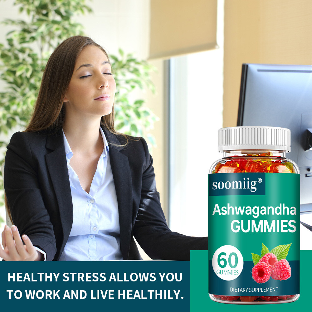 Ashwagandha Gummies – Vegan – Anxiety, Stress, Immune Support