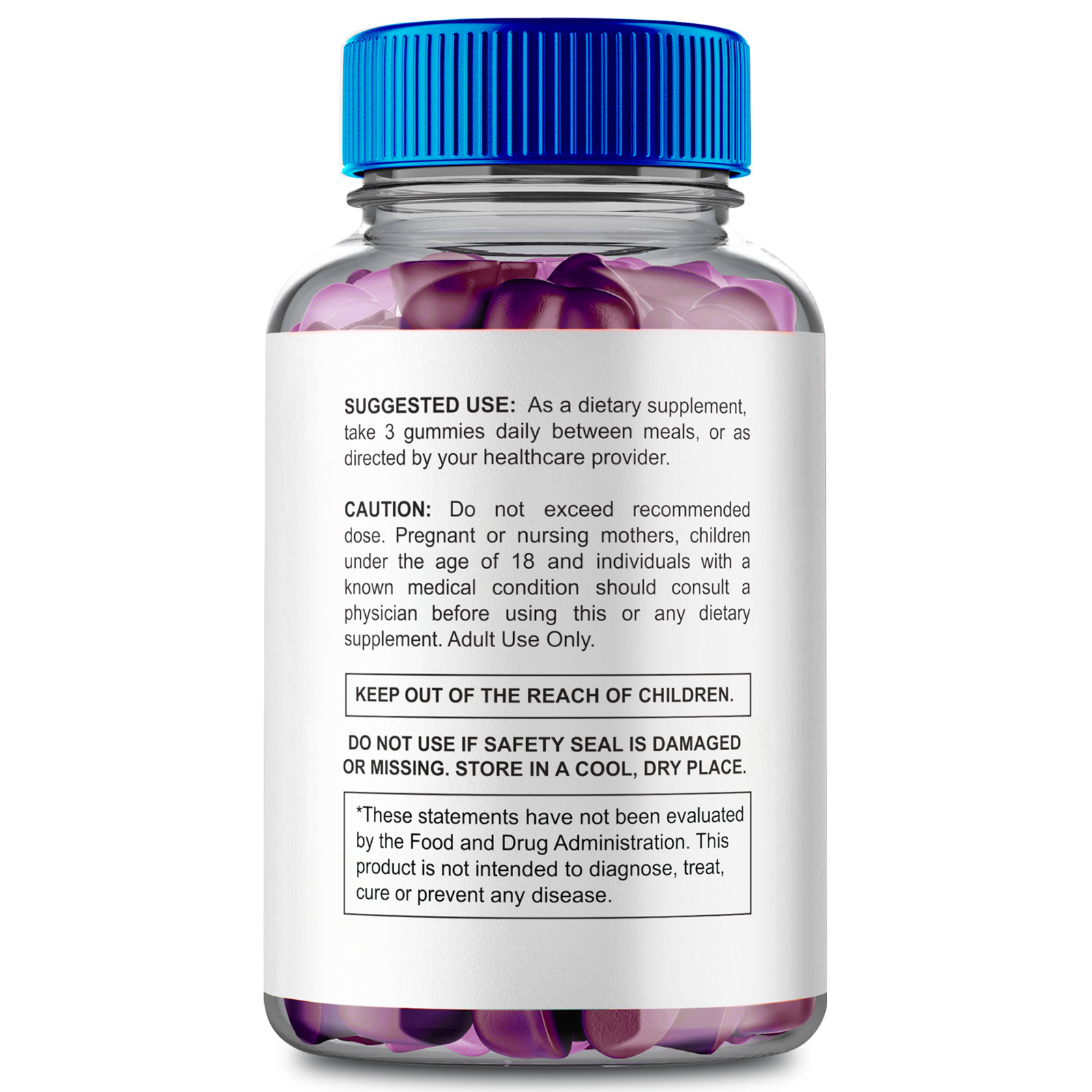 (2 Pack) EngageX Male Gummies, Engage X Men Dietary Supplement (120 Gummies)