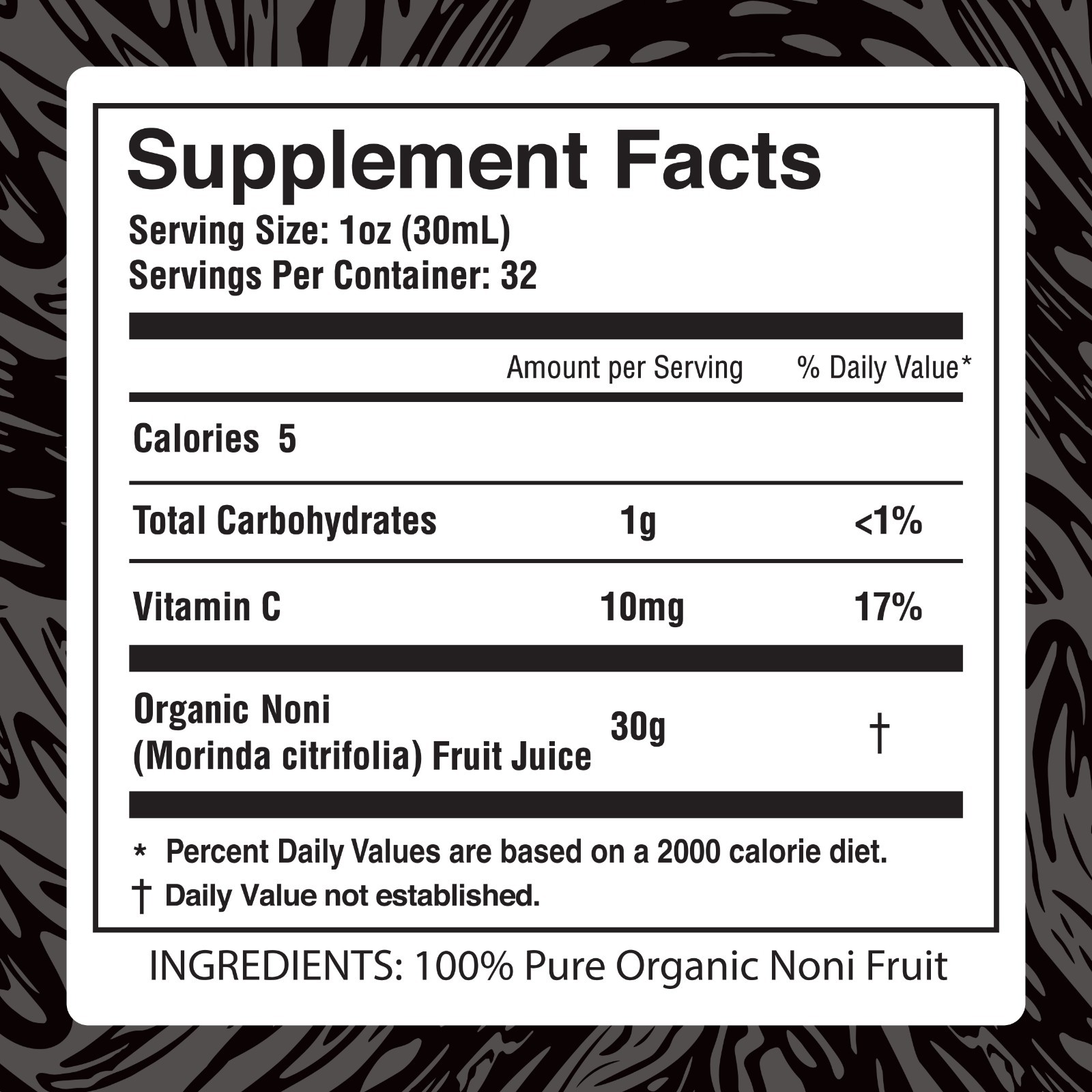 Healing Noni ® 100% RAW (UNPASTEURIZED) Certified Organic Noni Juice – 32oz