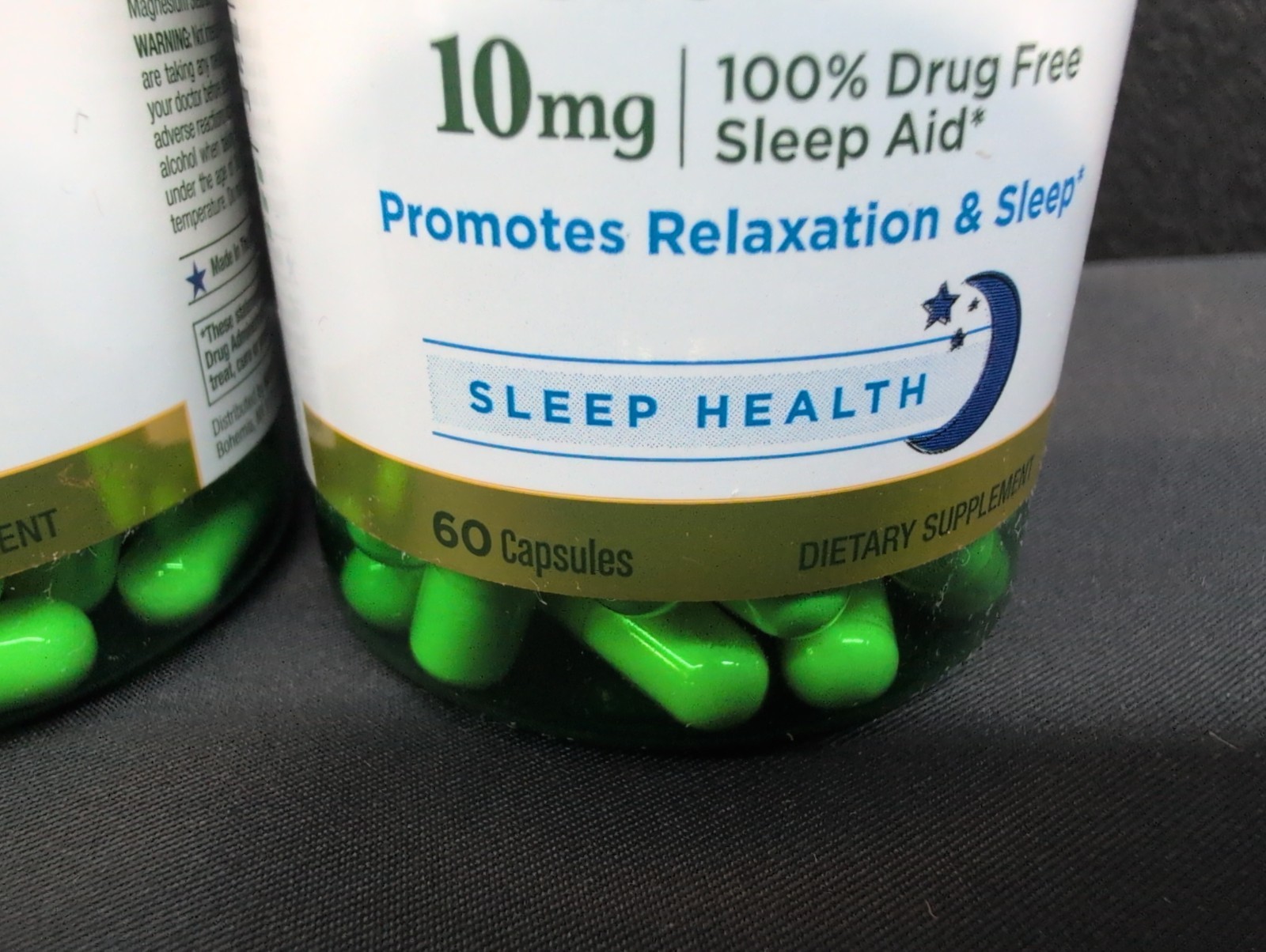 Nature Bounty Melatonin 10mg Capsules For Sleep Health 60 Ct EXP 09/2026 2 Pack