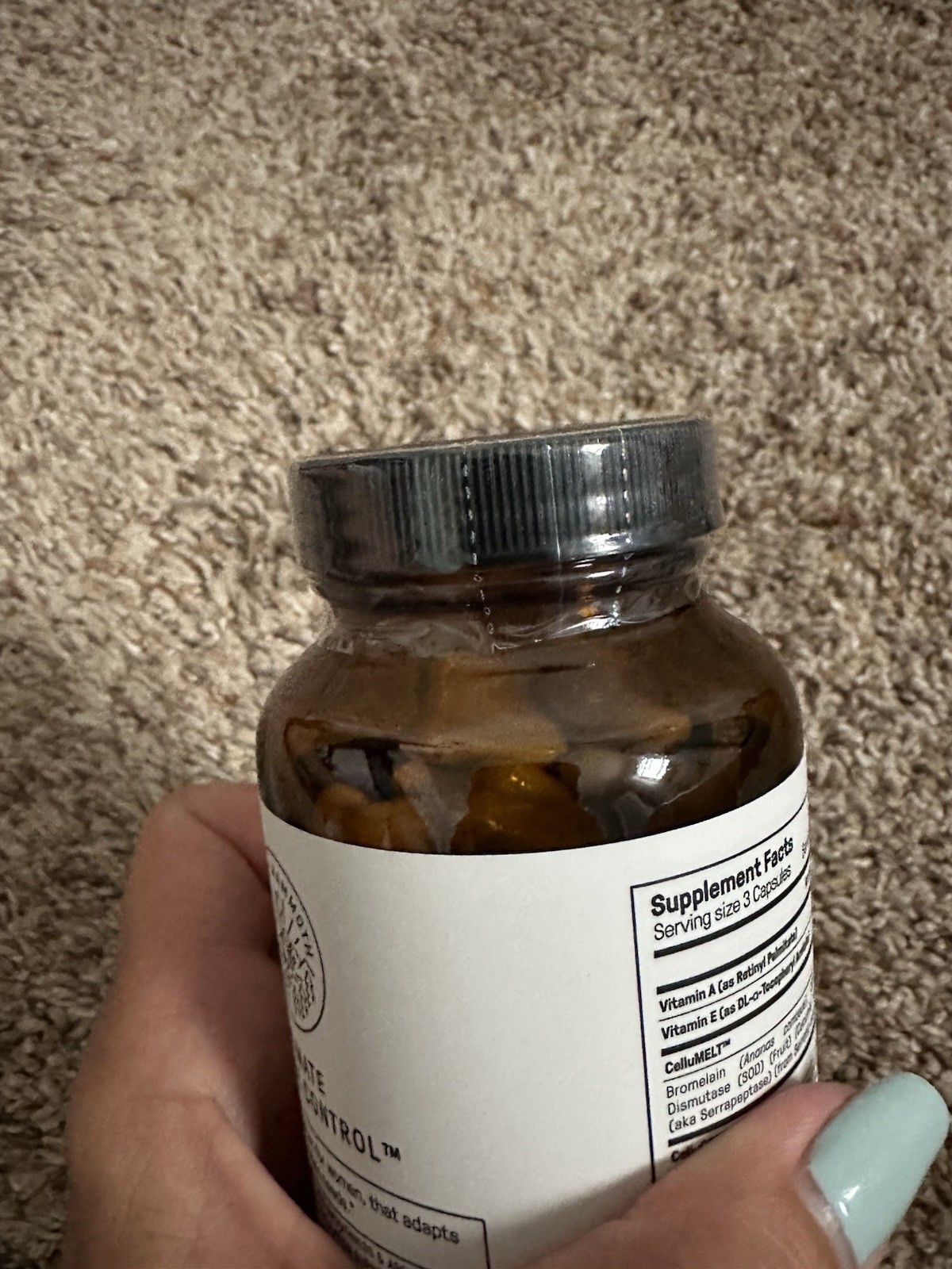 Happy Mammoth Ultimate Cellulite Control 72 Vegan Capsules Exp 09/2027 New