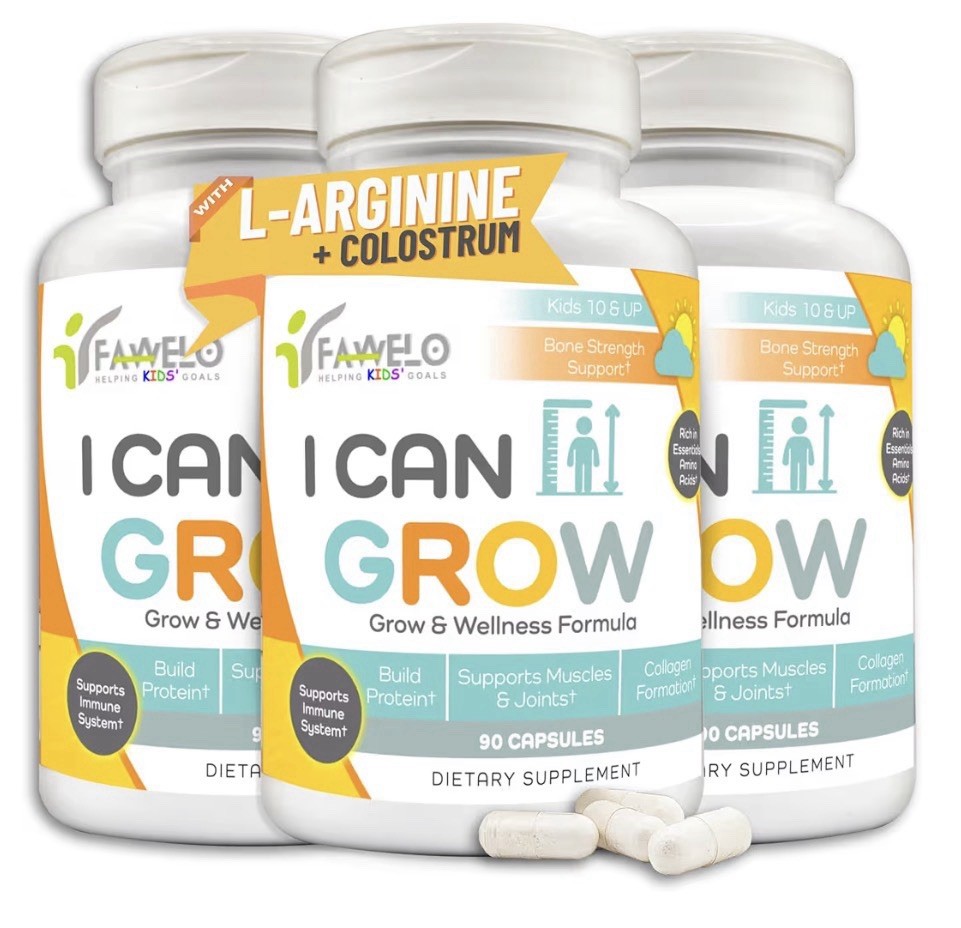 3Pack Fawelo I Can Grow Day-Time Kids 10 & Up Teens Growth & Development Support