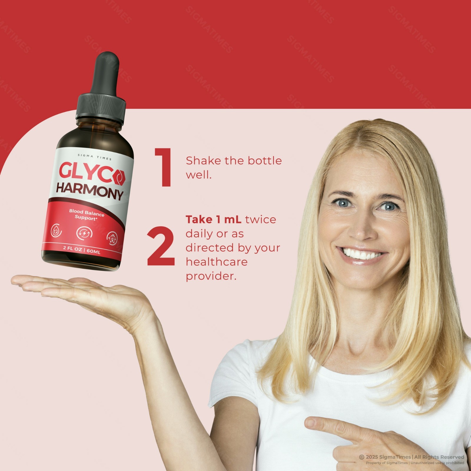 Glyco Harmony Liquid Drops, GlycoHarmony Blood Support Supplement (30 servs.)