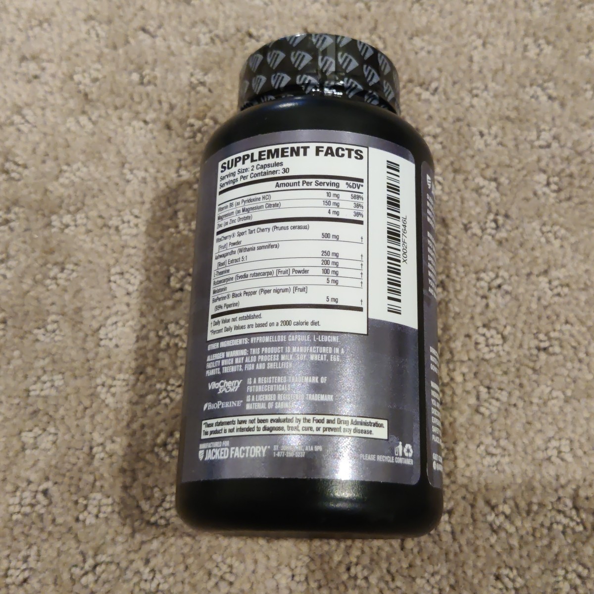 Build PM Sleep Aid & Muscle Builder – Muscle Recovery Supplement Exp 11/2026