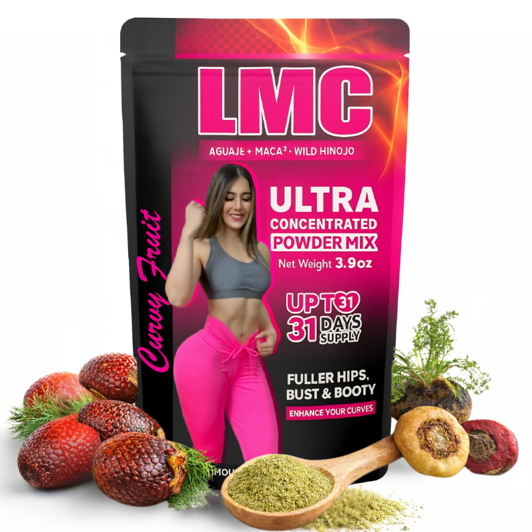 LMC: Aguaje Curvy Fruit, Maca Root + Hinojo Powder:BIGGER BUTT & BREAST in Weeks