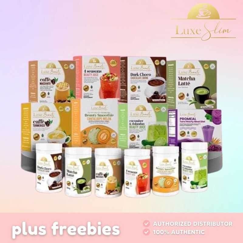 Luxe Slim Coffee, Beauty Juice And Beauty Smoothie
