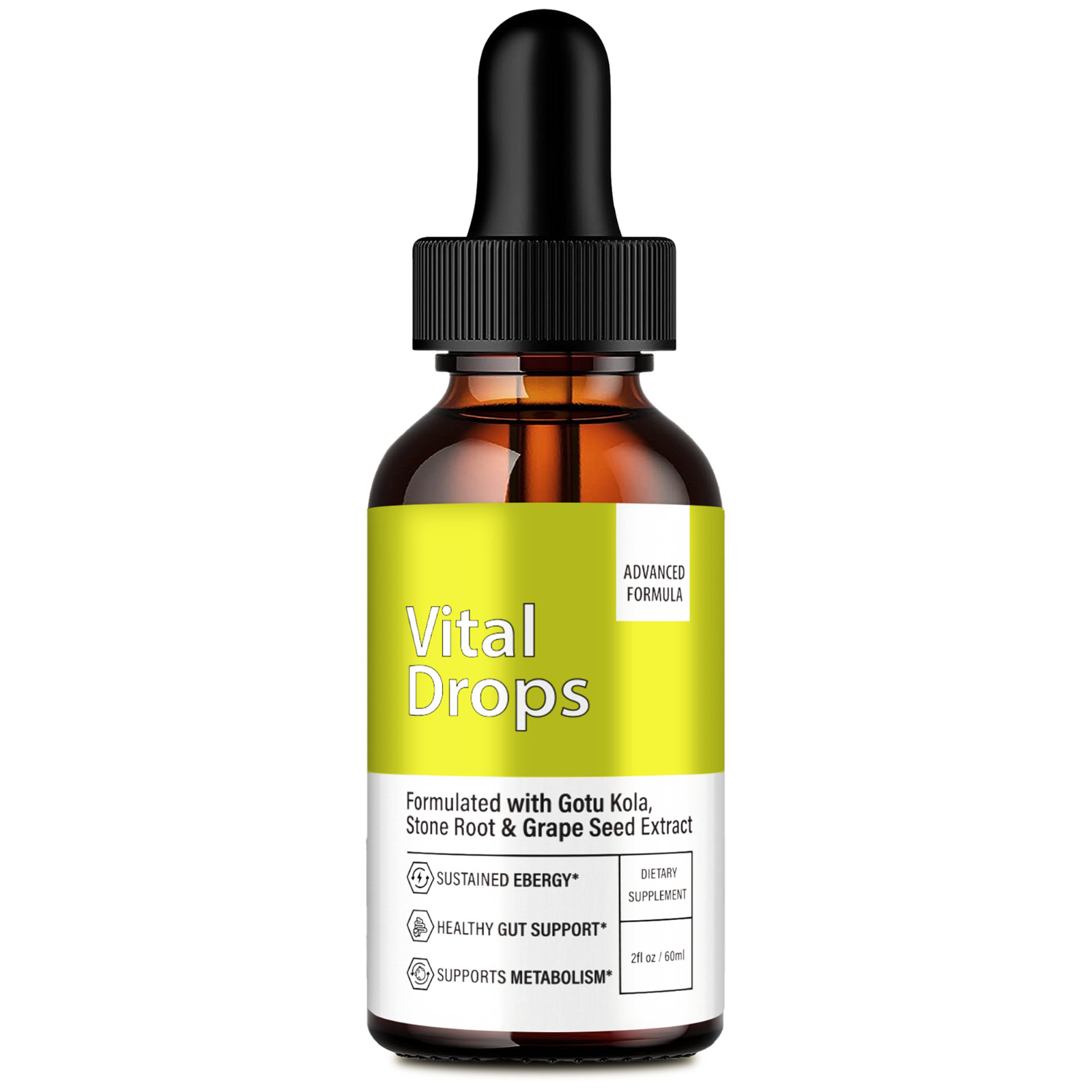 (1 Pack) Vital Drops, Advanced Formula Natural Blood Support Formula