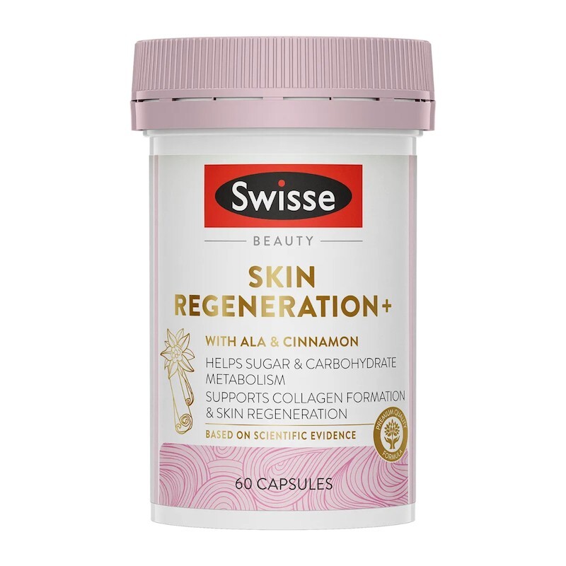 [Swisse] Beauty Skin Regeneration + 60 Capsules EXP 09/2026