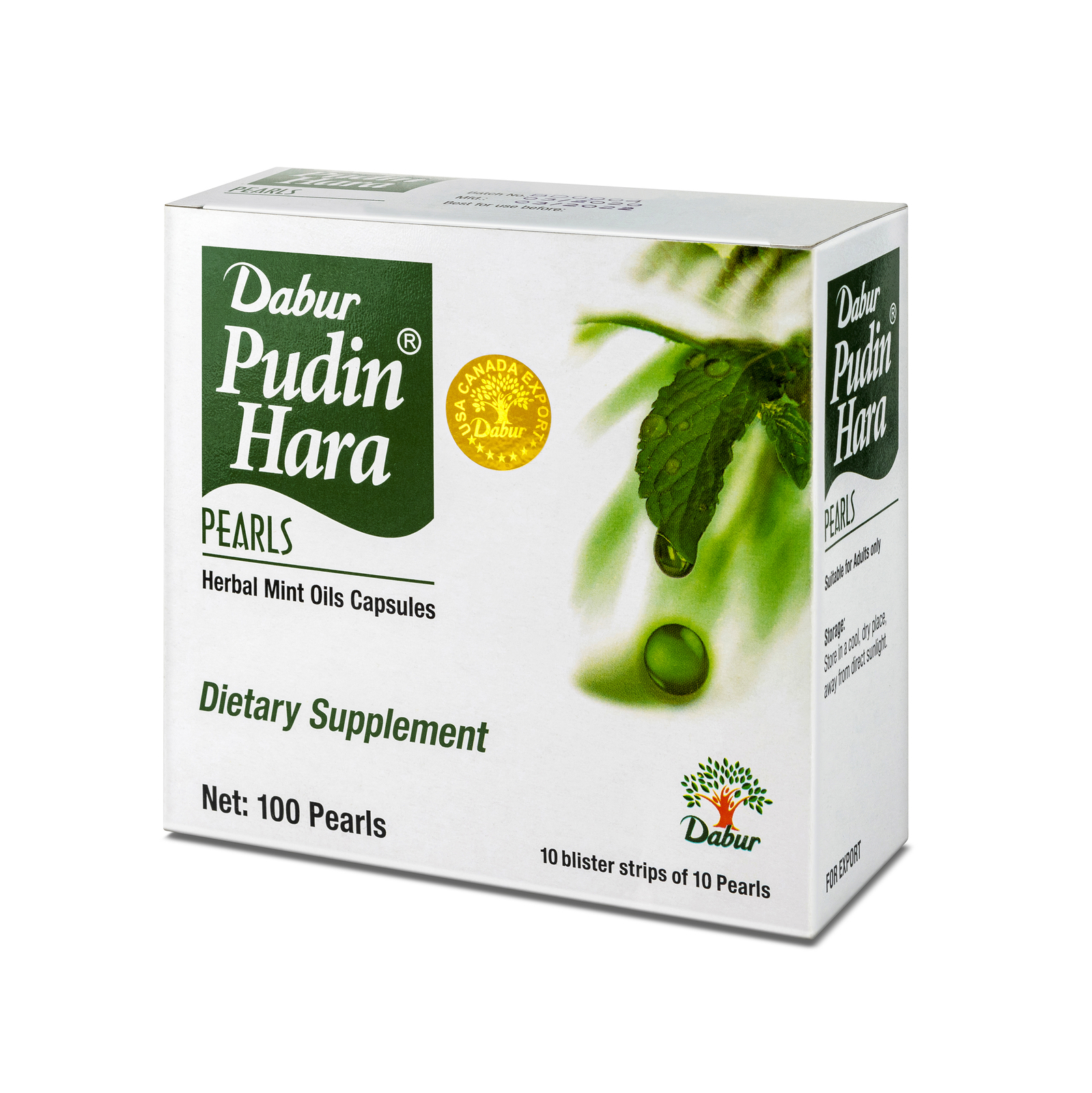 Dabur Pudin Hara Pearls – 10 Strips