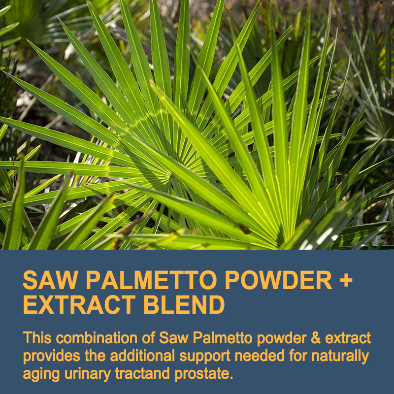 Saw Palmetto – Premium Urinary System Health Support 30 To 120 Capsules
