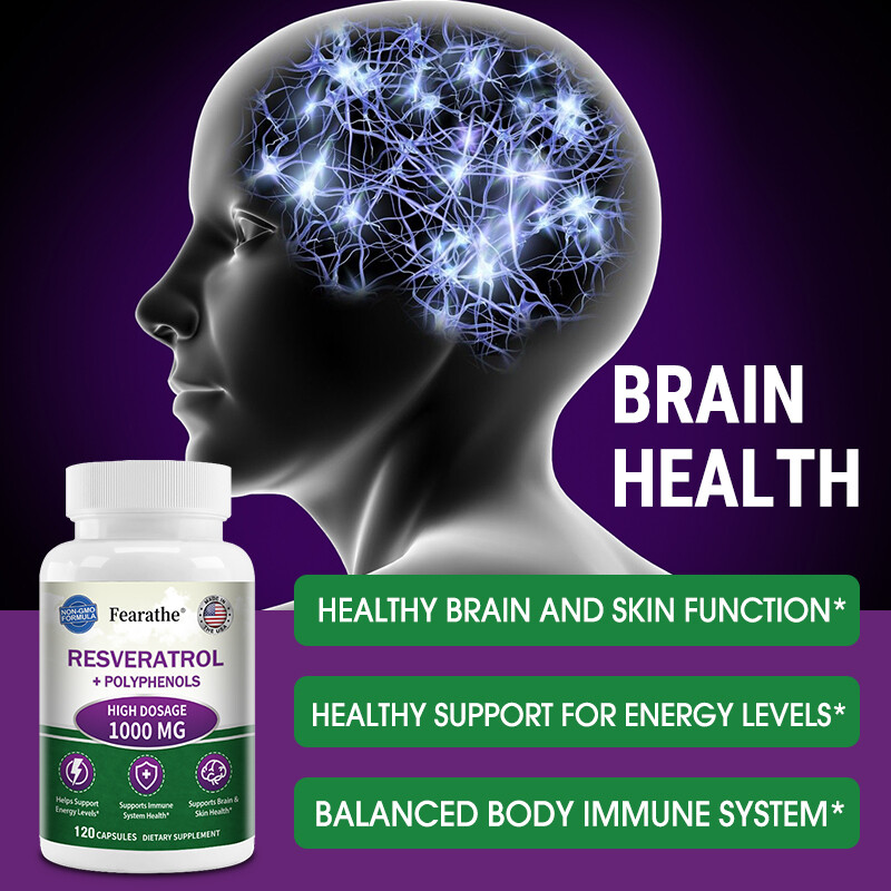 Resveratrol with Polyphenols – Trans Resveratrol Antioxidant for Heart Health