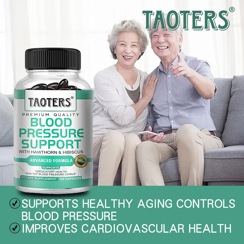 Advanced Blood Pressure Support Heart Health Diet 60to120 Caps Free Shipping New