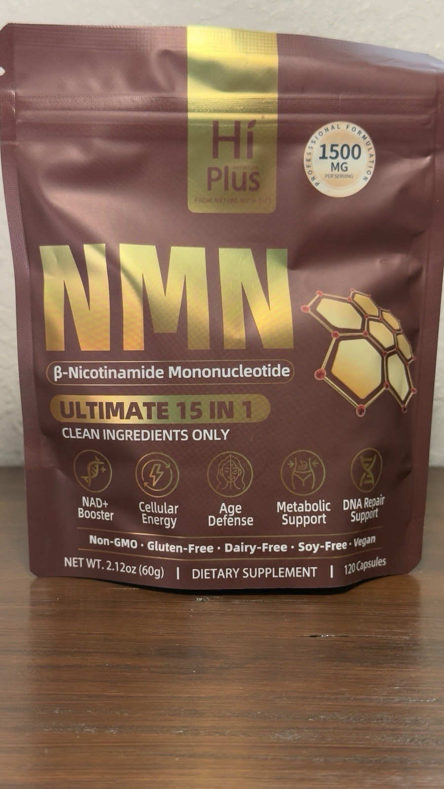 Nmn Hi plus Nicotinamide Ultimate 15 In 1