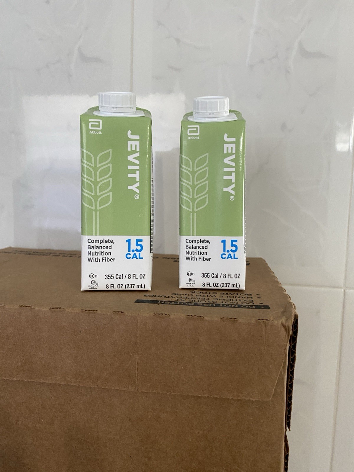 Jevity 1.5 Cal 1 case of 24 X 8 fl oz FREE SHIPPING Exp. 12/26