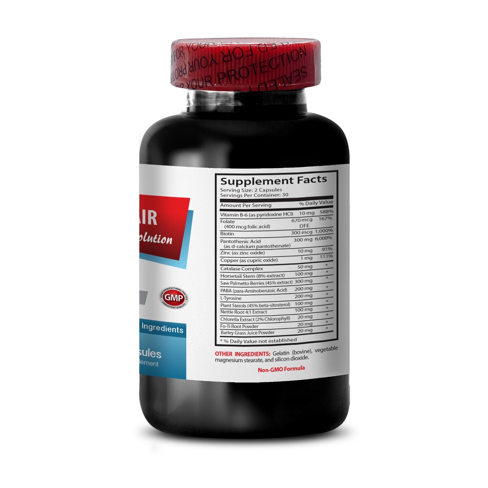 Nettle Root Extract – ANTI-GRAY HAIR – Anti-Graying Solution 2 Bot 120 Caps