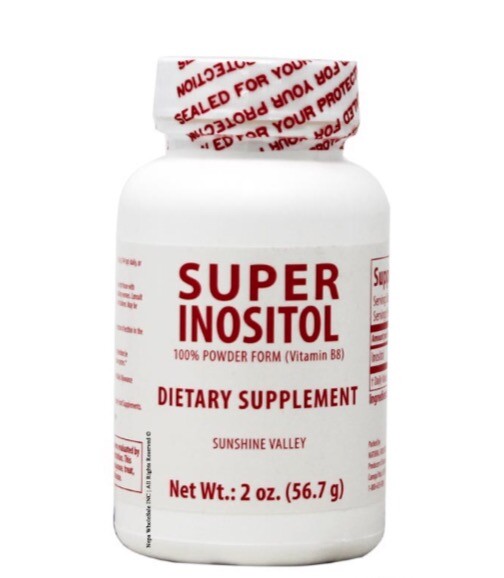 Super Inositol Vitamin B8 100% Powder 2oz