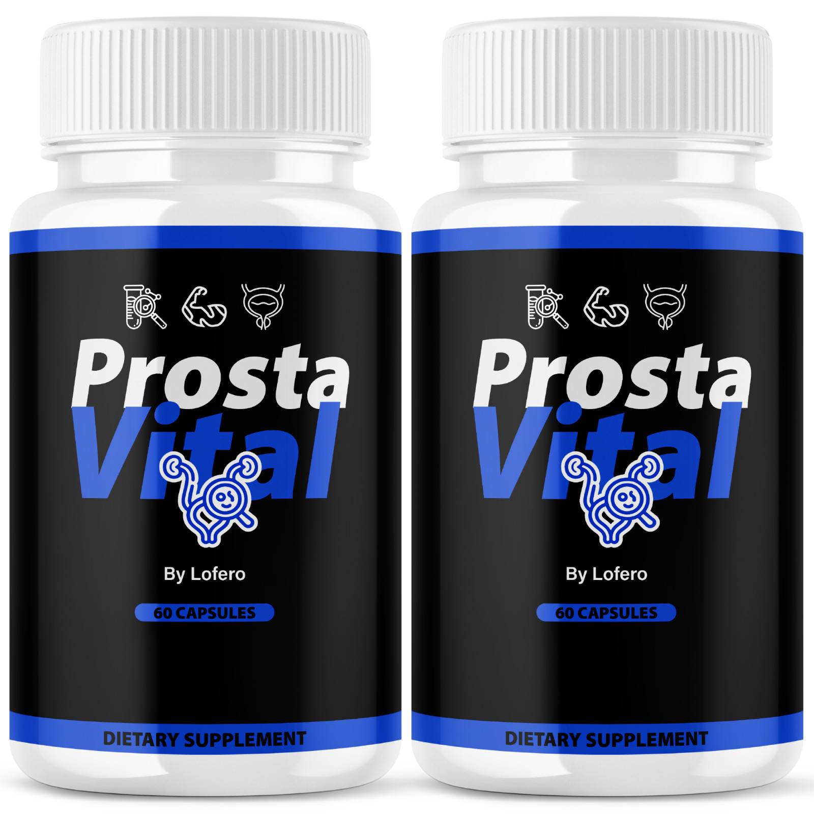 (2 Pack) ProstaVital Supplement, Prosta Vital Pills Advanced Formula (120ct)