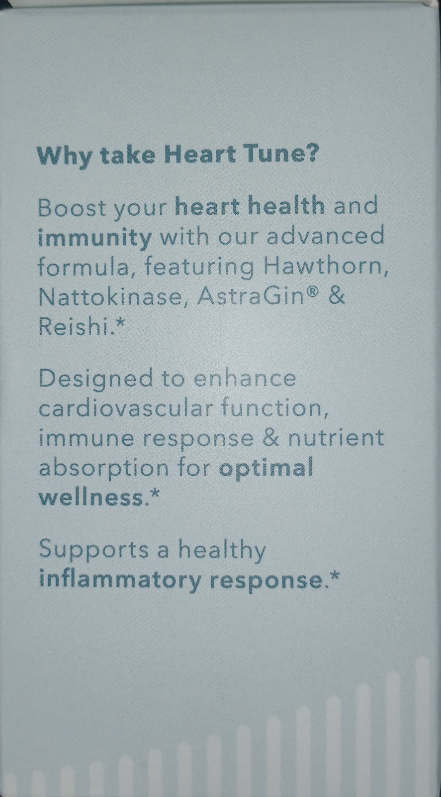 Melody Heart Tune 4-in-1 Blood Pressure Support Supplements Nattokinase Capsules