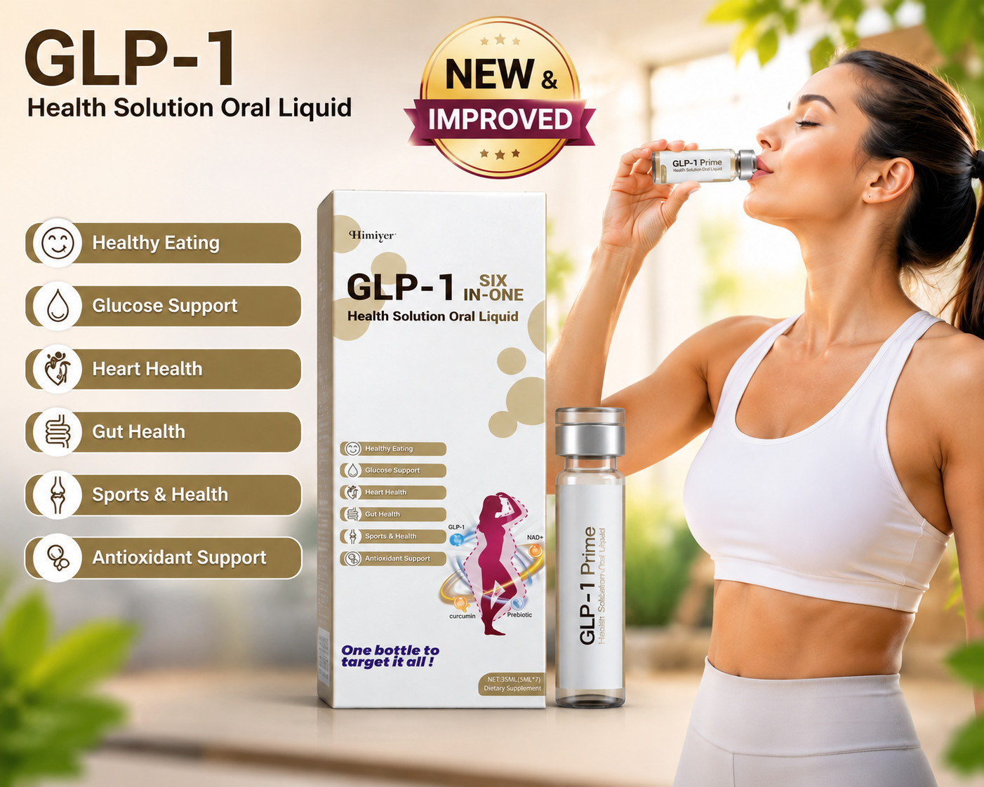 SIX IN-ONE Health Solution – convenient new bottle design ***FREE SHIPPING***