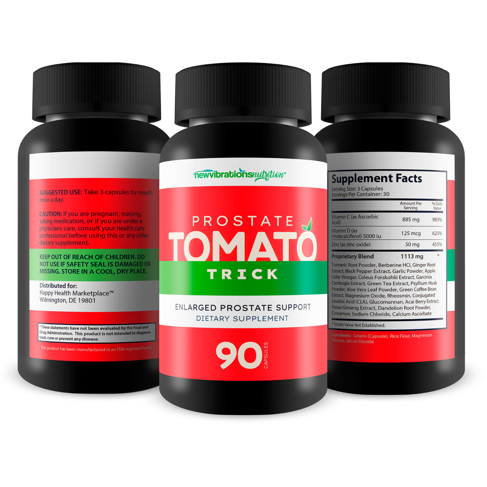 Prostate Tomato Trick – Our Best Enlarged Prostate Supplement For Men – Natural