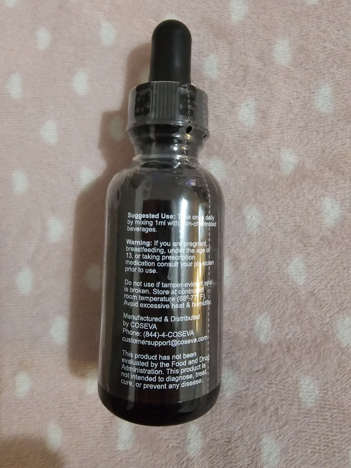 Coseva Advanced Fulvic Humic Acid Micronutrient Liquid Supplement 1 fl oz