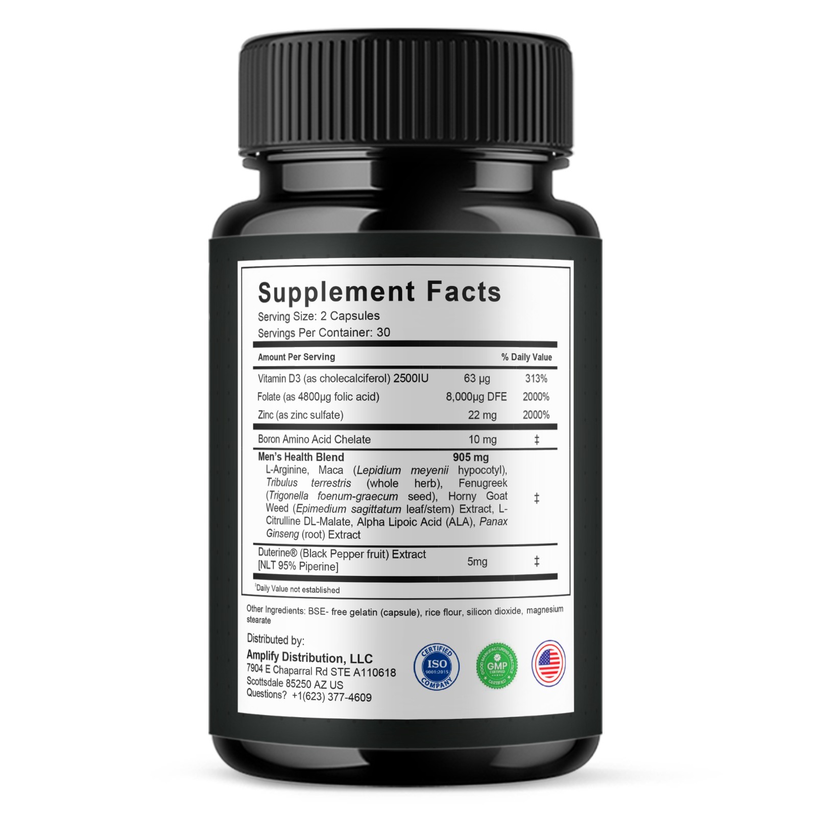 Steel Power Advanced Performance Supplement, Steel Power (60 Capsules)