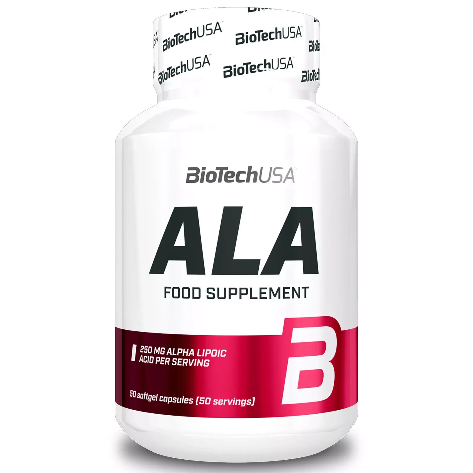 ALA – 50-100 Capsules – Alpha-Lipoic Acid- Detox, Antioxidant, Energy metabolism