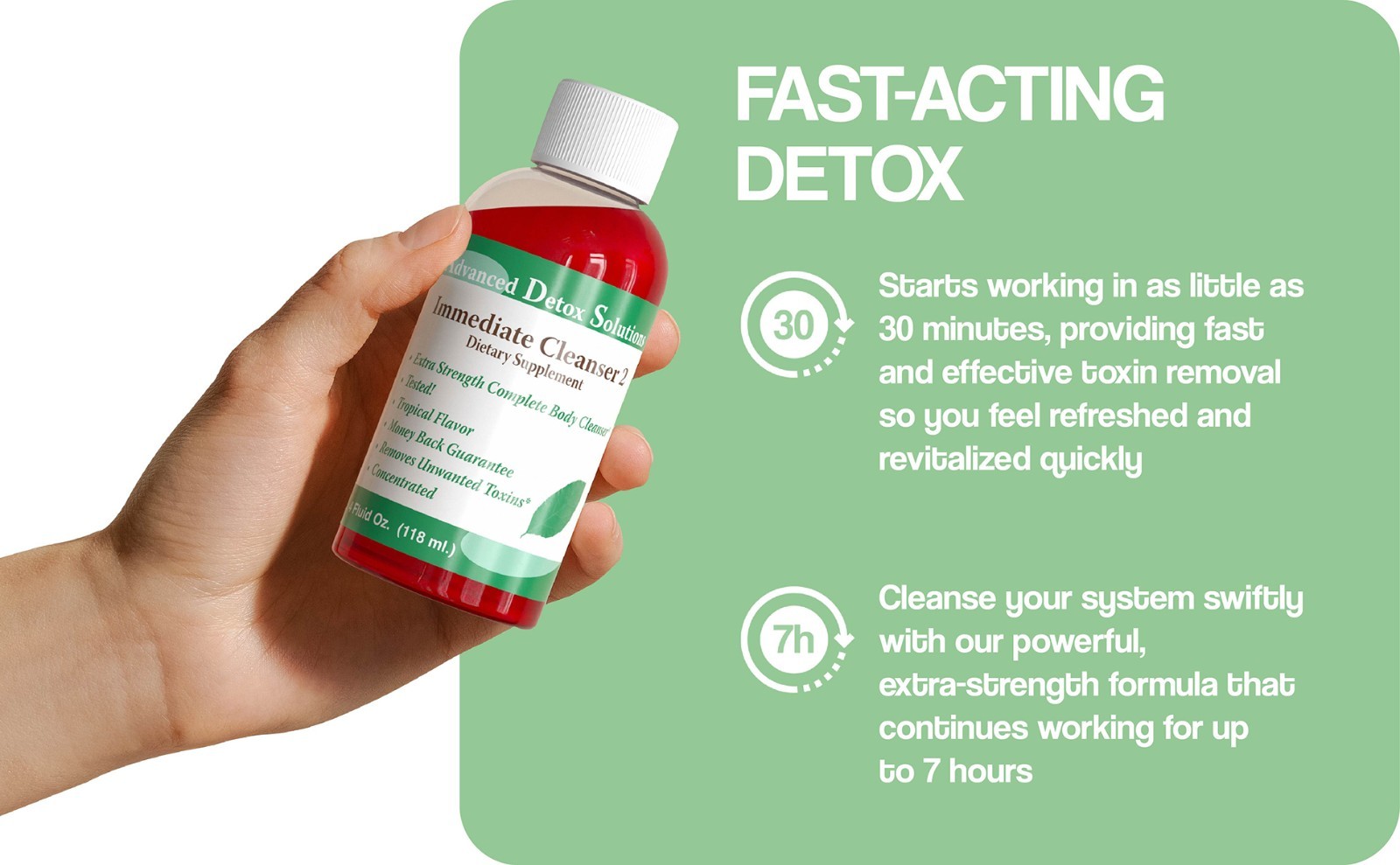 Immediate Cleanser 2 4oz | Fast Acting Formula | Same Day Shipping!