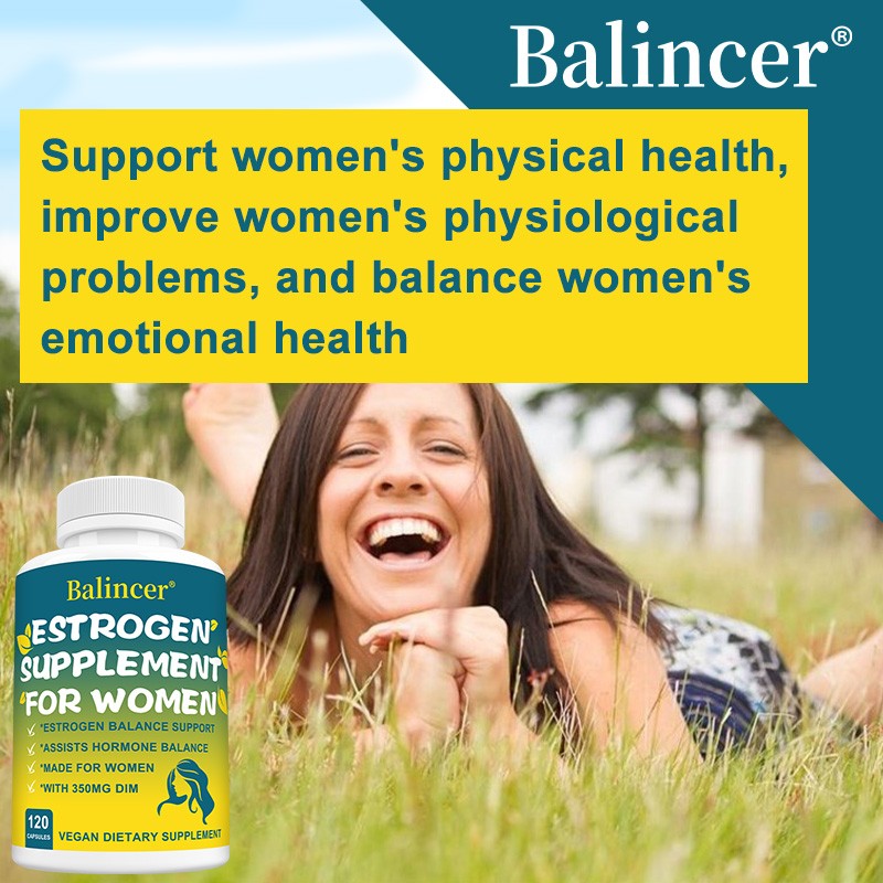 Estrogen Capsules for Women – 350mg – Menopausal Health – Mood Stabilization