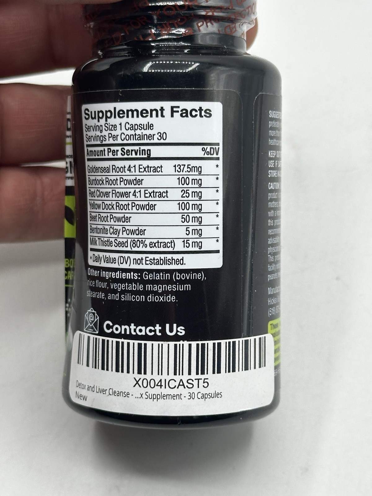 Canna Field Total Drug Free Detox 30 Capsules EXP 06/2026
