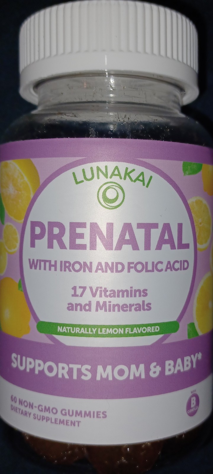 Lunakai 17-in-1 Prenatal Vitamins for Women USA Made Gummies Maternal Wellness