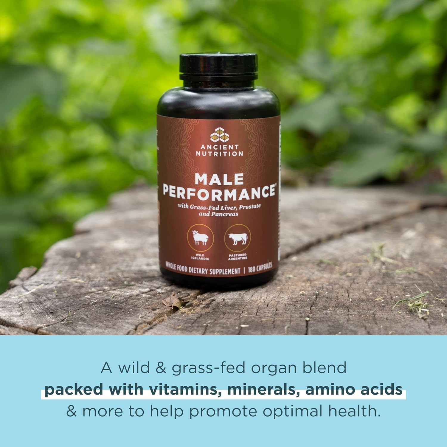 Organ Supplements for Men, Grass-Fed and Wild Organ Complex Capsules, Liver, …