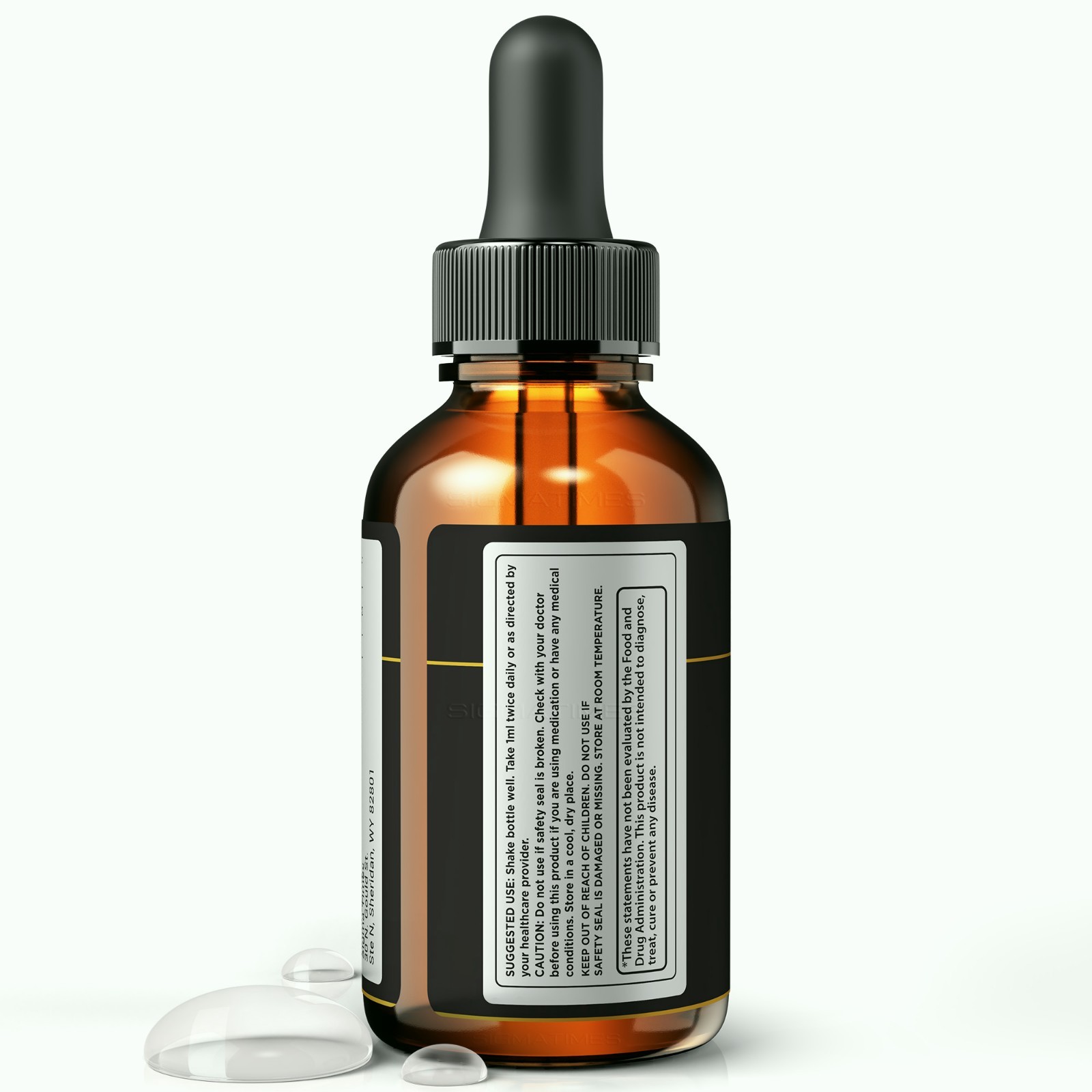 Vigorait Drops, Men’s Liquid Supplement for Energy & Male Vitality – 5 Pack