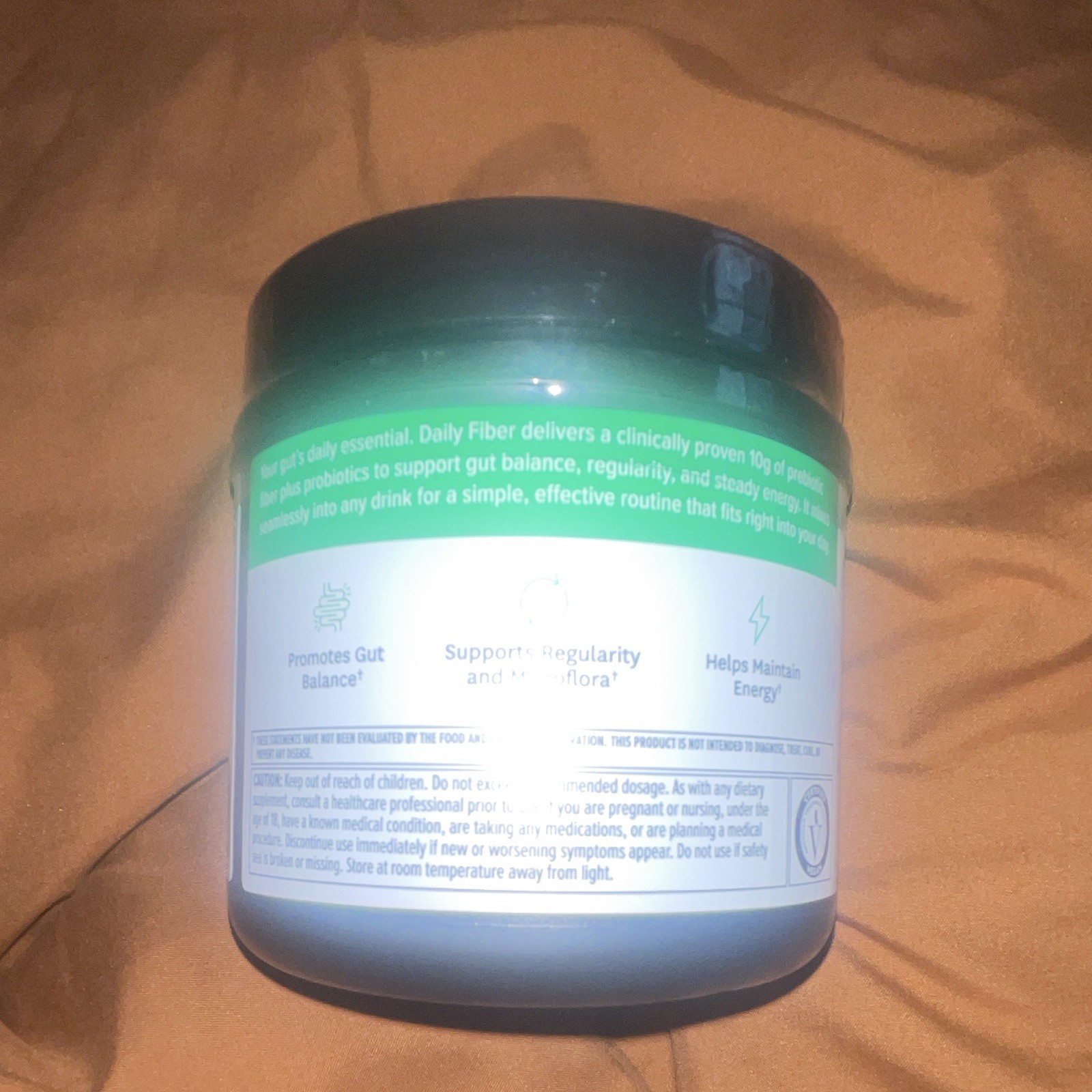 Zenwise Daily Probiotic Fiber Powder Digestive Support Supplement 5.29 oz