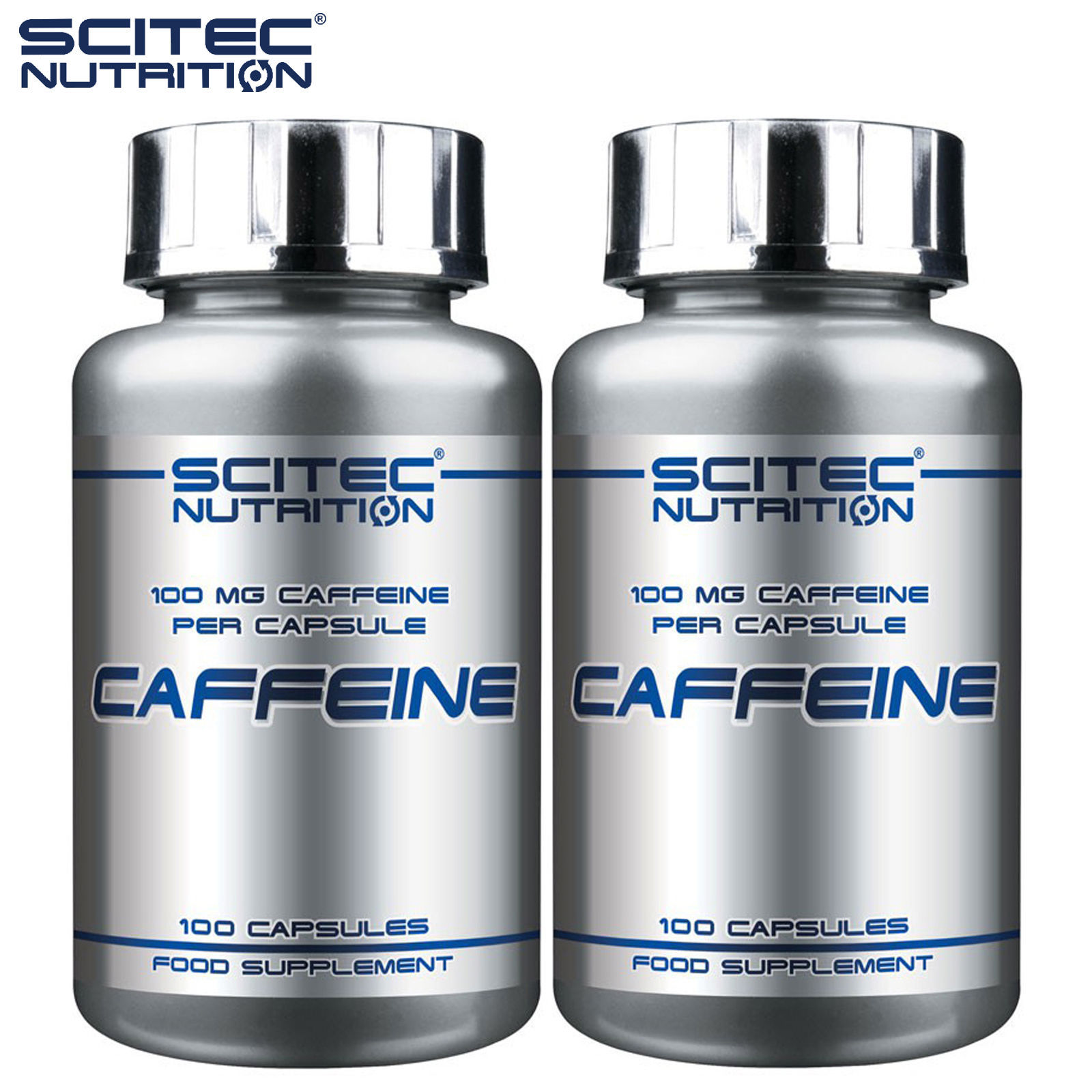 Caffeine 100-300 Capsules Pre-Workout Booster Energy Endurance Focus Performance