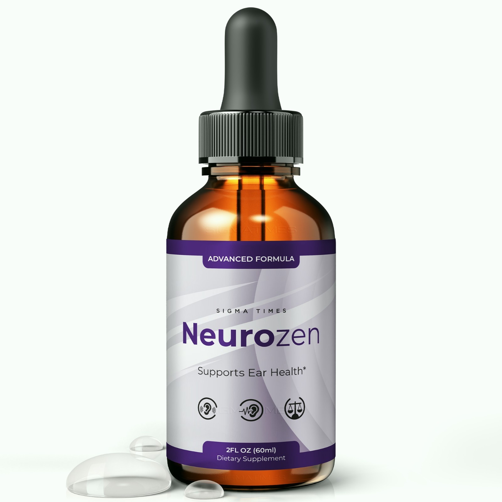 NeuroZen Drops – Neuro Zen Advanced Ear Health and Hearing Support (30servs.)
