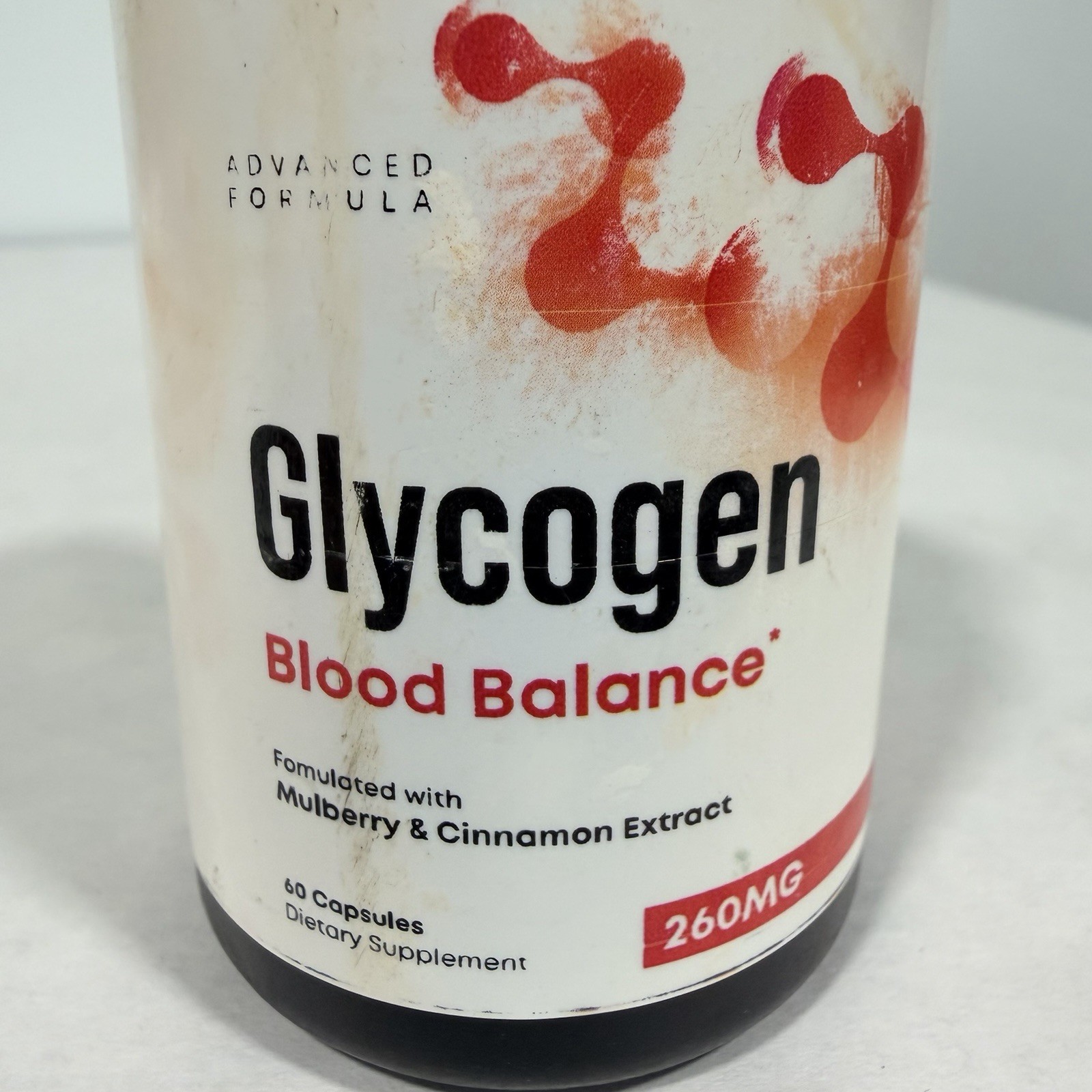 Advanced Formula Glycogen Blood Balance – 260 mg, 30 Days, exp 1/27